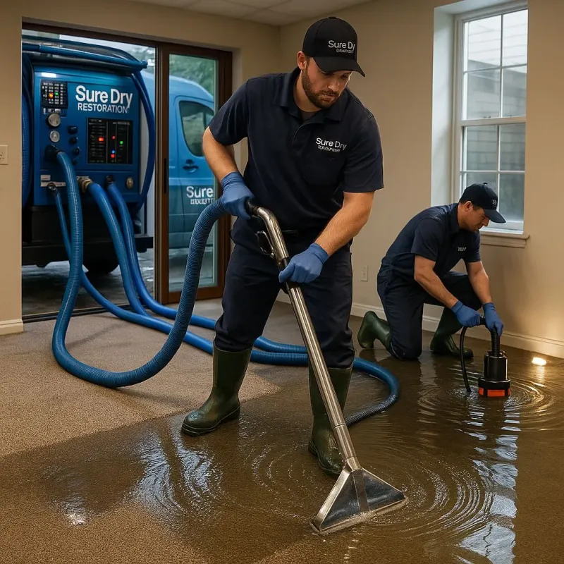 Water Extraction and Removal process in Owensville, IN